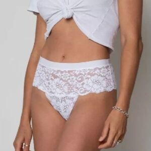 We are HAH by Free People Spin Me Panty  Small NWT
